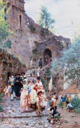 Dopningen (olja på duk)