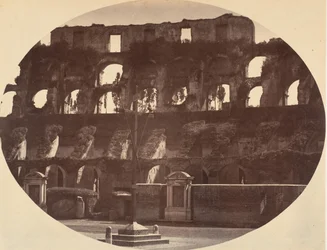 Colosseums interiör, 1850-talet.