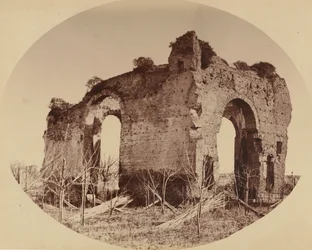 Herkules tempel, 1850-talet.