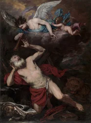 Visionen av St. Hieronymus, ca 1660