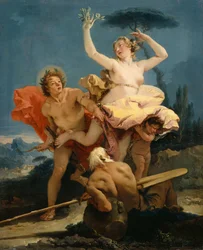 Apollo och Daphne, 1743-1745.