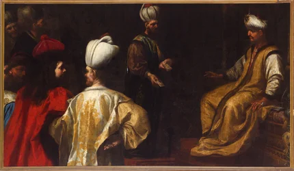Gio (Giovanni) Agostino Durazzo framfördes i närvaro av Sultan Mehmet IV