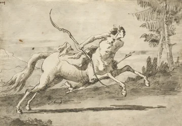 Galopperande kentaur, ca 1755-65