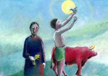 A Good Harvest, 2004, (olja på papper)