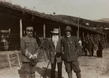 Album "Pictures of War II": Italienska soldater i Val Chiusone till Podsenica, 09/1917 (s/v foto)