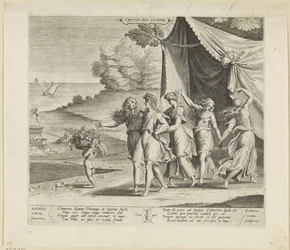 Apollo och de fyra årstiderna Quatro anni tempora (titel på objekt)