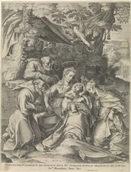 Mystiska äktenskap av Saint Catherine av Alexandria