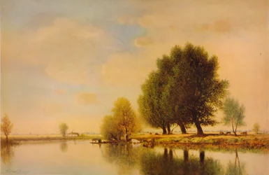 På Seine, c1885, 1938