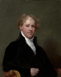 Charles Davis (1777–1821), ca 1808-09 (olja på träpanel)