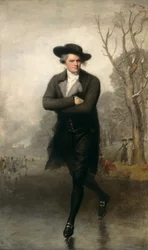 Skaterporträttet av William Grant, 1782.