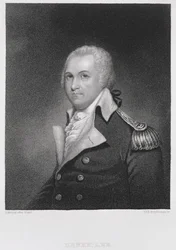 General Henry Lee (1756-1818), graverad av John Francis Eugene PrudHomme (1800-92) efter en kopia av originalmålningen av James Herring (1794-1867)