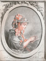 Porträtt av Madame Huet, c1773