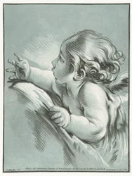 Putto Kuvert av kärlek