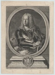 Porträtt av Frans I, ca. 1745.