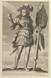 The Maid of Orleans, 1647. Skapare: Gilles Rousselet, Abraham Bosse.