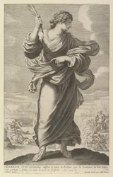 Clélie, 1647. Skapare: Gilles Rousselet, Abraham Bosse.