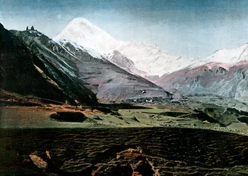 Mount Kazbek, Kaukasus, c1890