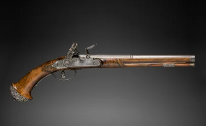 Flintlock Pistol, ca. 1690-1700.