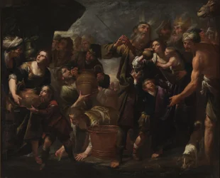 Moses hämtar vatten från klippan