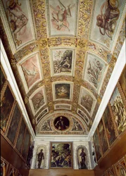 Berättelsen om Prometheus (taket i Studiolo de Francesco I de Medici