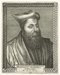 Porträtt av François Duaren, professor i juridik vid universitetet i Bourges