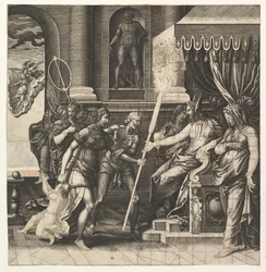 Calumny of Apelles, 1560.