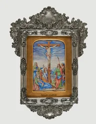 Crucifixion, c.1572 (tempera på pergament)