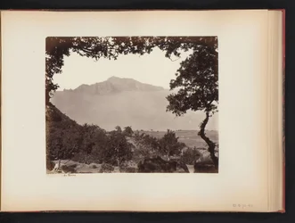 Vy över Capri från fastlandet, Italien Capri da Massa (titel på objekt)