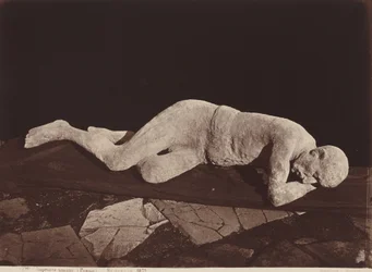 Mänskliga fotspår, Pompeji (Human Cast, Pompeii)