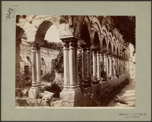 Palermo. S. Giovanni degli Eremati, klostergång