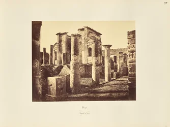 Pompeji. Isistemplet