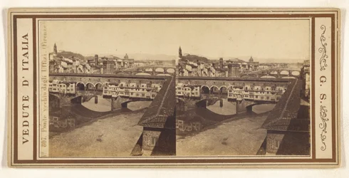 Gamla bron från Uffizierna, (Florens)