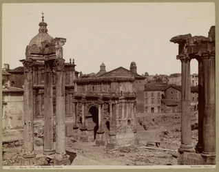 Rom - Septimius Severus-bågen