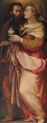 Giorgio Vasari med sin fru Niccolosa Bacci, ca. 1565