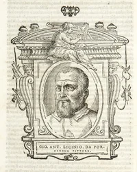 Milano, Biblioteca Braidense, Vite de piv excellent, Giorgio Vasari 1568, Giovanni Antonio Licinio