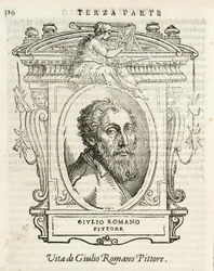 Milano, Biblioteca Braidense, Vite de piv excellent, Giorgio Vasari 1568, Giulio Romano
