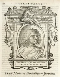 Milano, Biblioteca Braidense, Vite de piv excellent, Giorgio Vasari 1568, Mariotto Albertinelli