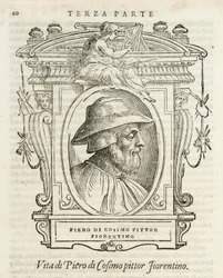 Milano, Biblioteca Braidense, Vite de piv excellent, Giorgio Vasari 1568, Piero di Cosimo