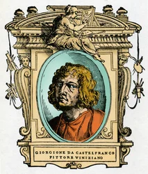 Porträtt av Giorgione (Giorgio Zorzi