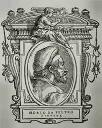 Porträtt av Morto da Feltre