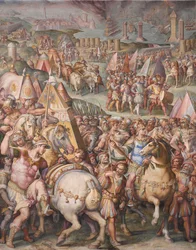 Kejsaren Maximilian upphäver belägringen av Livorno, 1568-1571