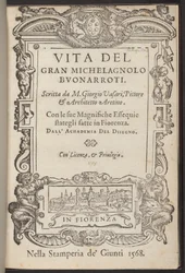 Livet för den store Michelagnolo Buonarroti