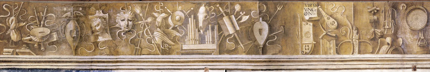 Liberal konst. Fris i Casa Pellizzari, ca. 1500