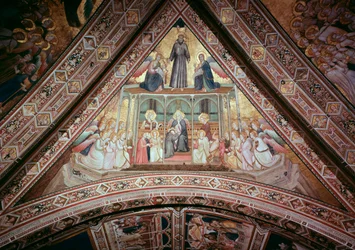 Allegori om lydnaden (Fresco