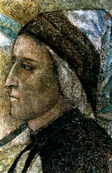 Porträtt av Dante Alighieri, ca 1287-1337