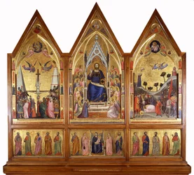 Stefaneschi triptyk, ca 1320 (tempera på panel)
