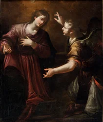 Annunciation, Första hälften av 1600-talet (olja på duk)