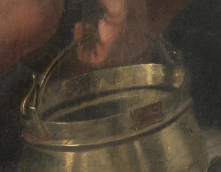 Korsfästelse, detalj (fresk överförd ombord) (detalj av 3704290)