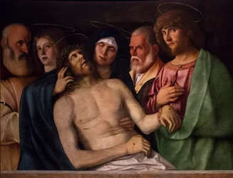 Kristi klagan, ca 1502 (blandteknik på poppelträ)