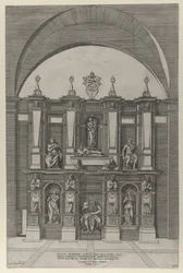 Mirror of Roman Magnificence: Julius II:s grav, 1582., 1582.